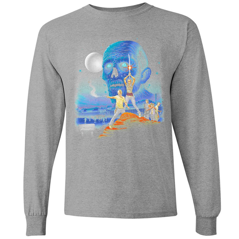 Long Sleeve T-Shirt - TAJ5E98Q - Graphite Heather - 6