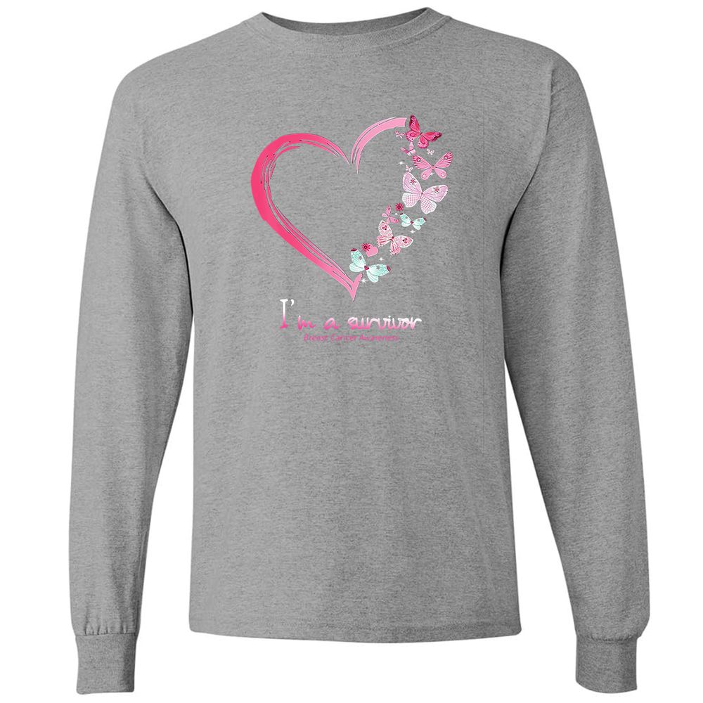 Long Sleeve T-Shirt - GECHJ9PL - Graphite Heather - 6