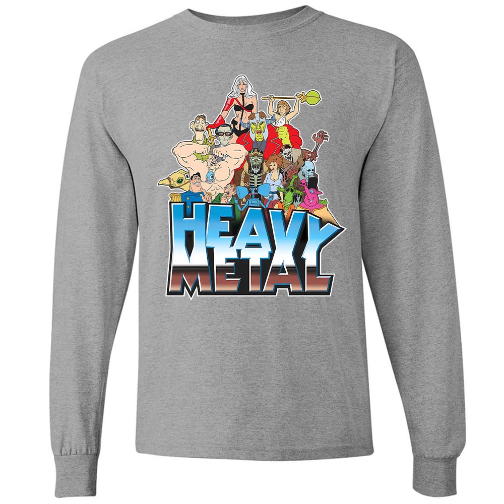 Long Sleeve T-Shirt - 92U6D8L6 - Graphite Heather - 6