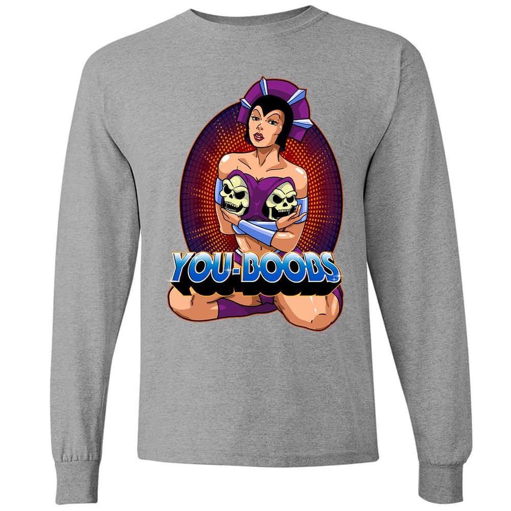 Long Sleeve T-Shirt - 574WN5JR - Graphite Heather - 6