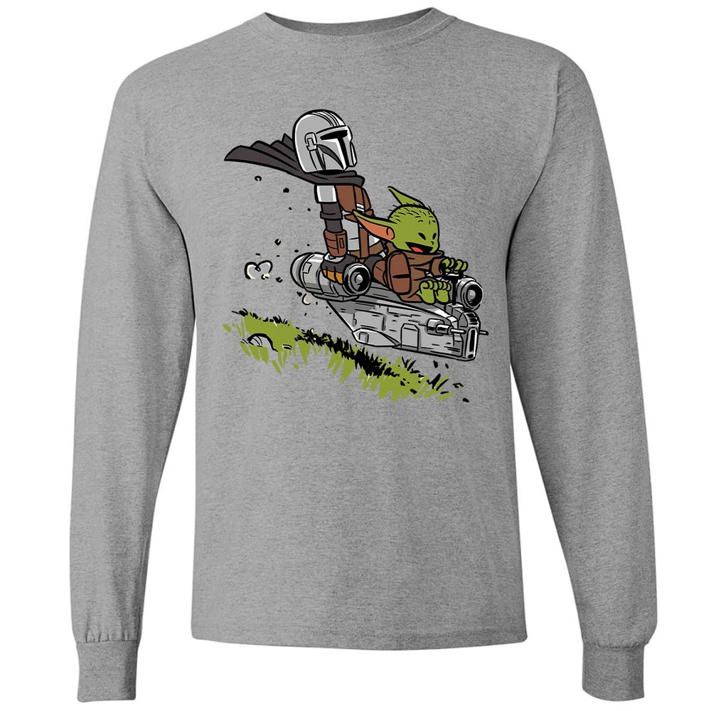 Long Sleeve T-Shirt - Y884Q4UT - Graphite Heather - 6