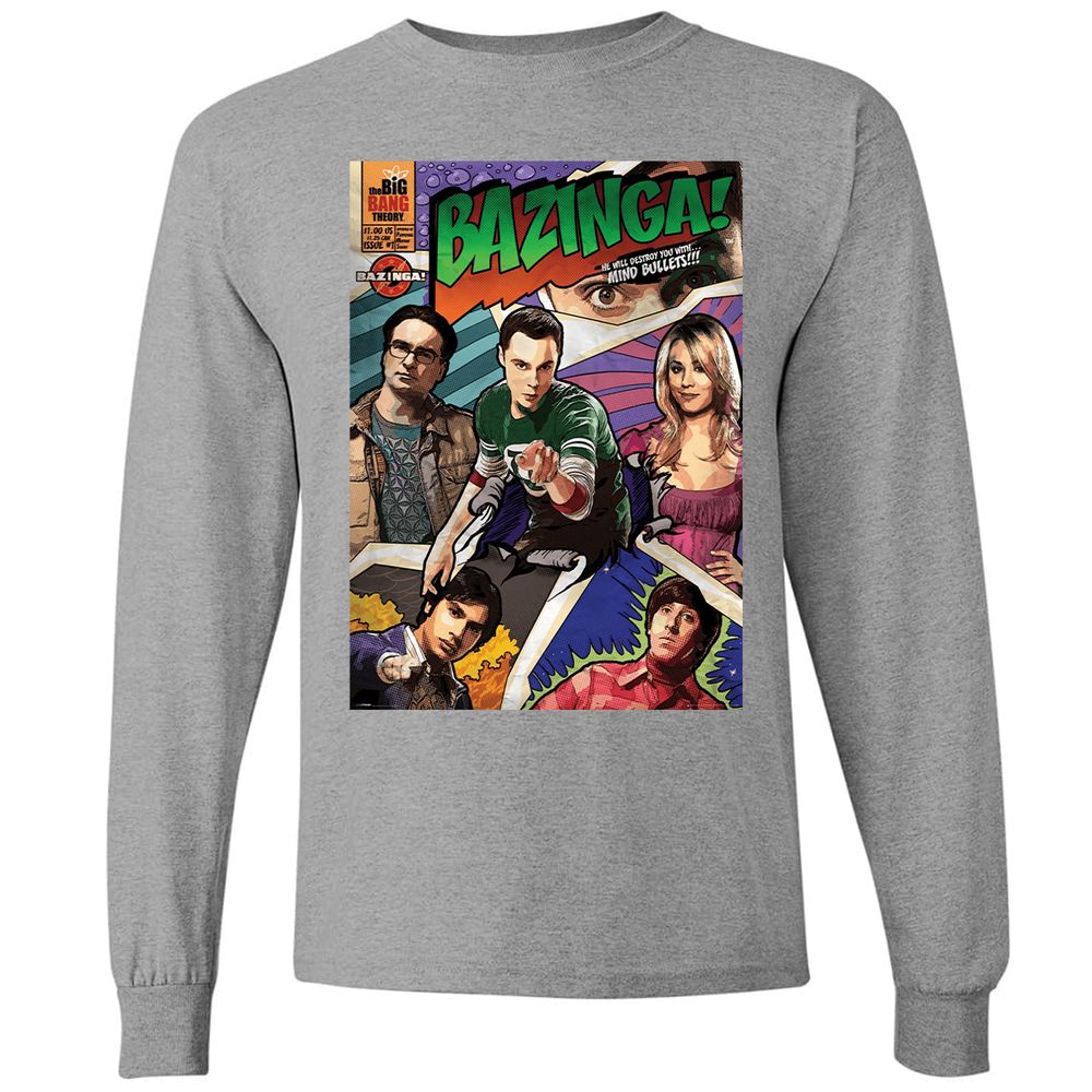 Long Sleeve T-Shirt - S3CBC62E - Graphite Heather - 6