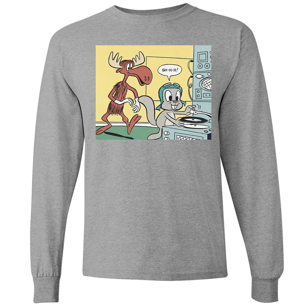 Long Sleeve T-Shirt - S4K6TX8V - Graphite Heather - 6