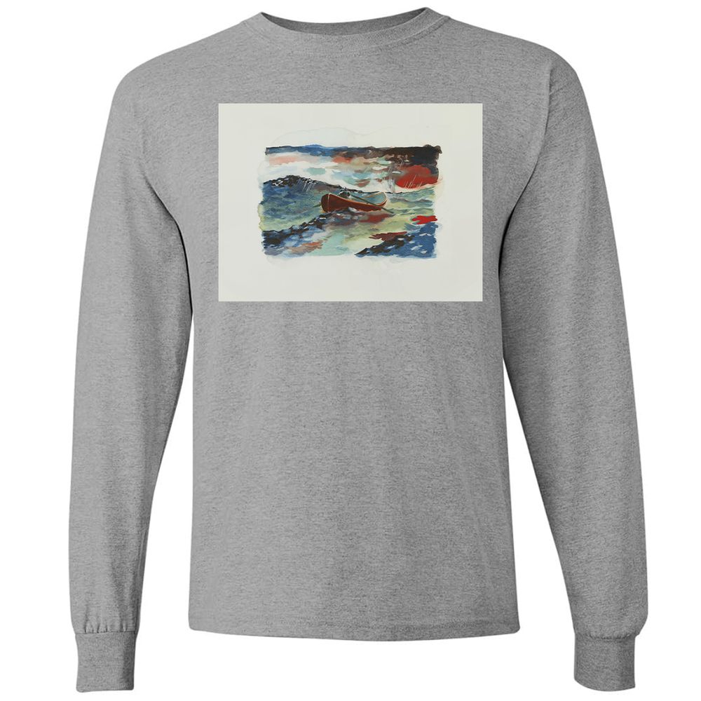 Long Sleeve T-Shirt - THWHP773 - Graphite Heather - 6