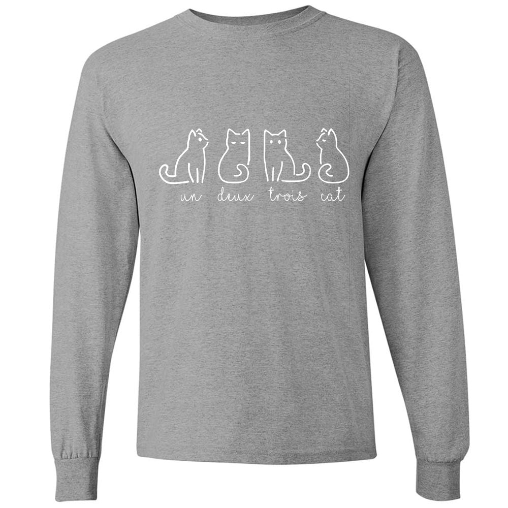 Long Sleeve T-Shirt - PR38D4M1 - Graphite Heather - 6