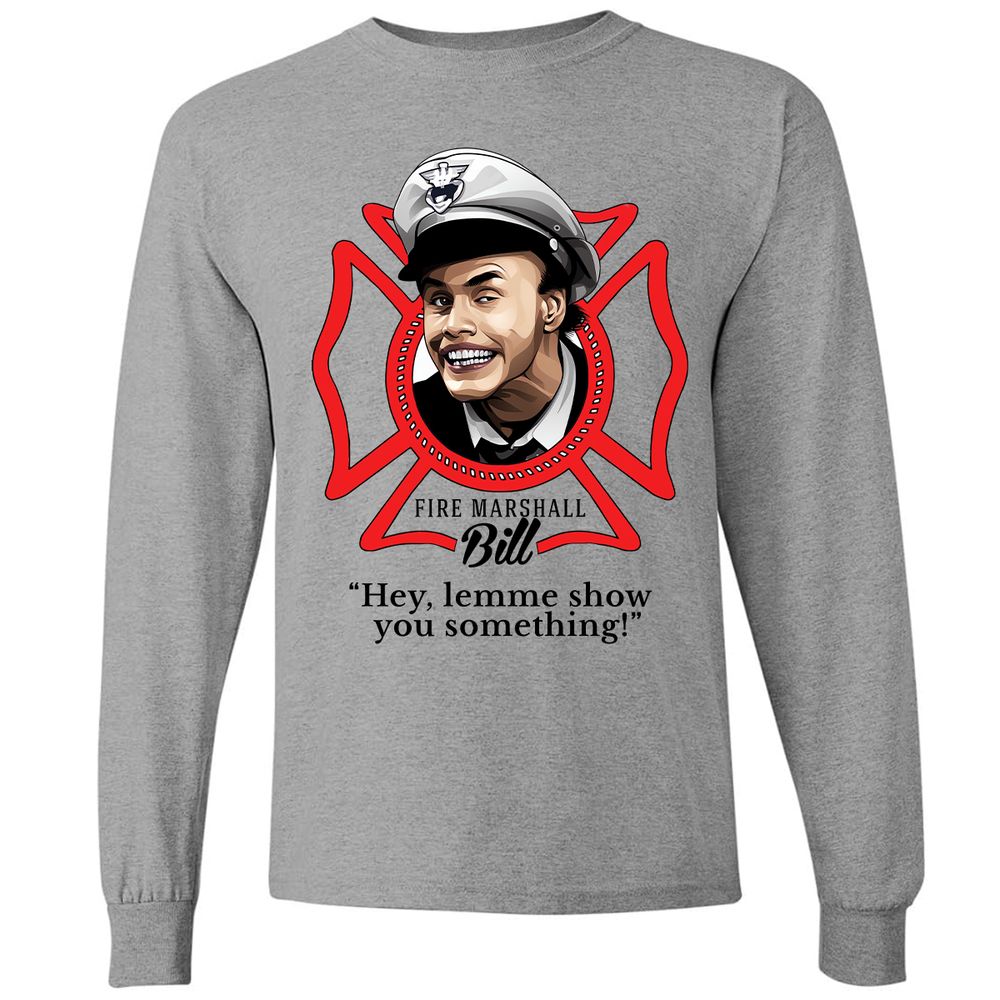 Long Sleeve T-Shirt - V8YX2CH4 - Graphite Heather - 6