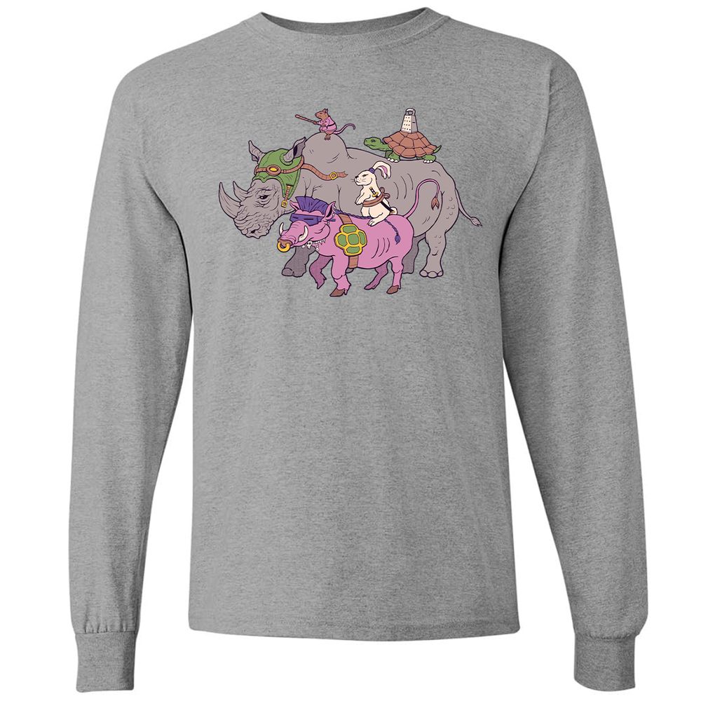 Long Sleeve T-Shirt - Z4FGDXWY - Graphite Heather - 6