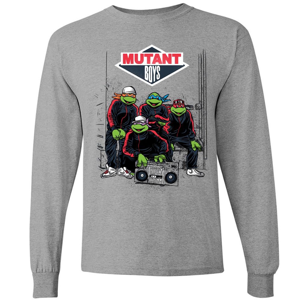 Long Sleeve T-Shirt - 1NGP53JY - Graphite Heather - 6