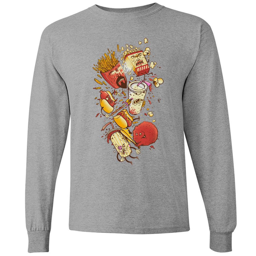 Long Sleeve T-Shirt - EK2KRGYX - Graphite Heather - 6
