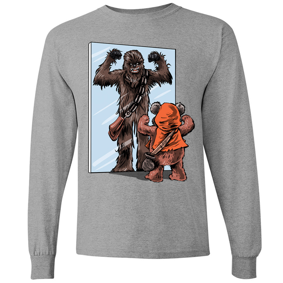 Long Sleeve T-Shirt - JKNT73CW - Graphite Heather - 6