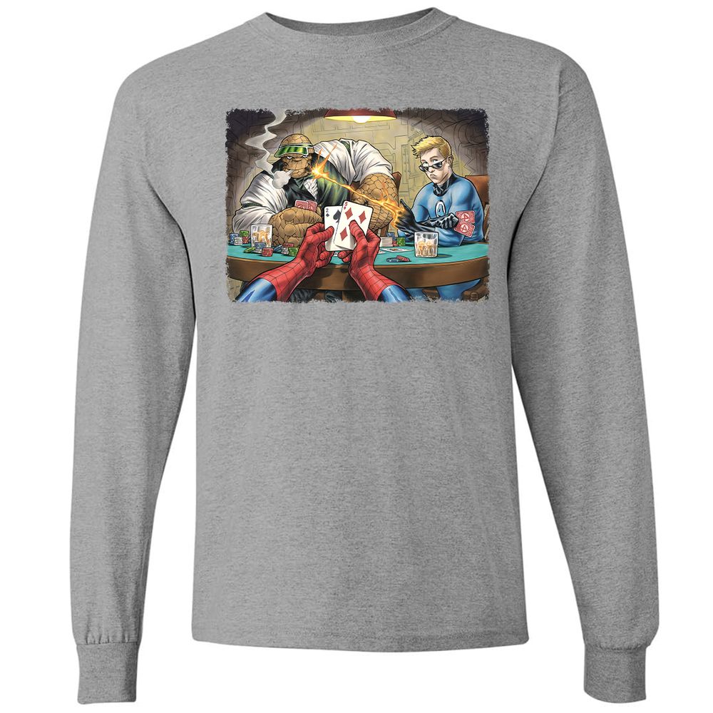 Long Sleeve T-Shirt - ZAZUC7XG - Graphite Heather - 6