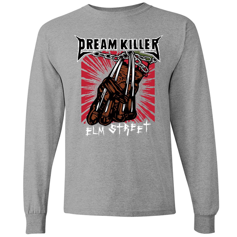 Long Sleeve T-Shirt - E3JVF9M6 - Graphite Heather - 6