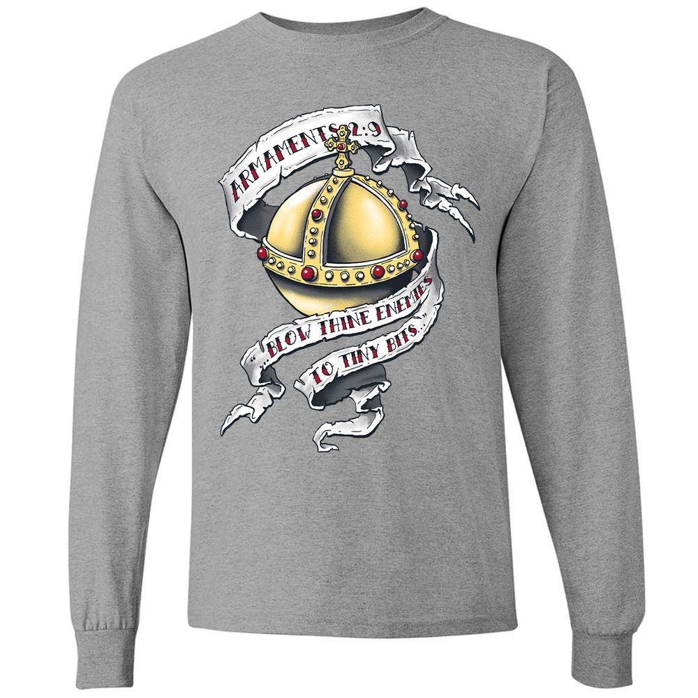 Long Sleeve T-Shirt - 8BGT4HPQ - Graphite Heather - 6