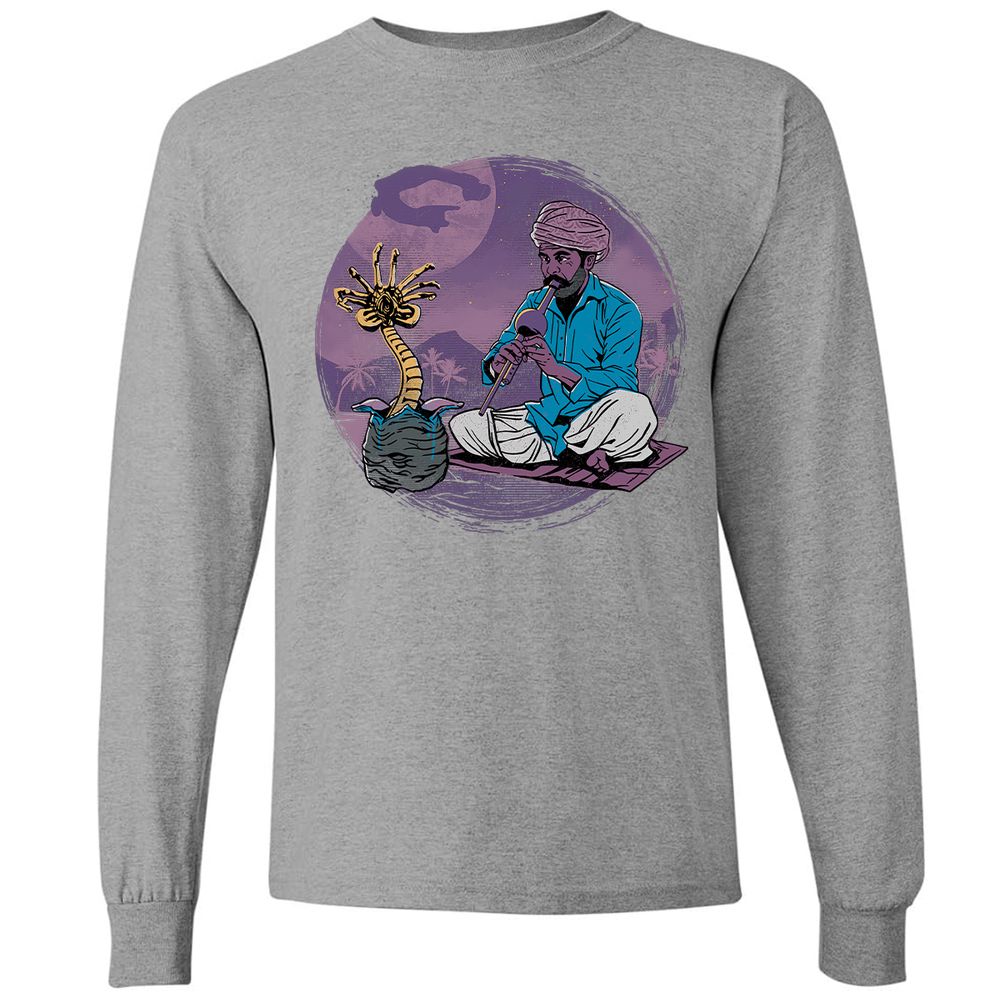 Long Sleeve T-Shirt - QK3DJ7U1 - Graphite Heather - 6