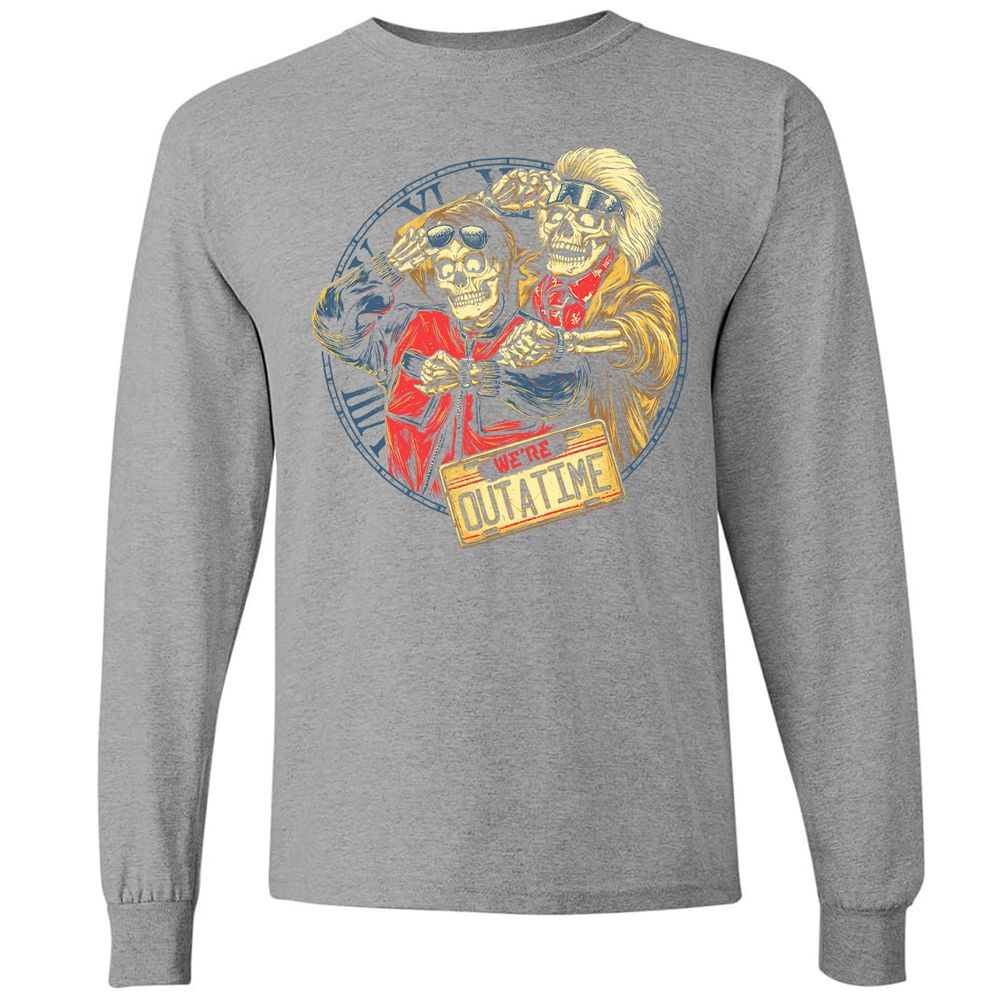 Long Sleeve T-Shirt - QDSX9QDR - Graphite Heather - 6