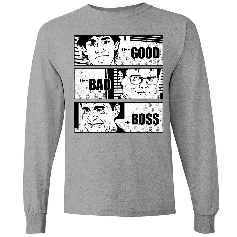 Long Sleeve T-Shirt - 8347BQJ3 - Graphite Heather - 6