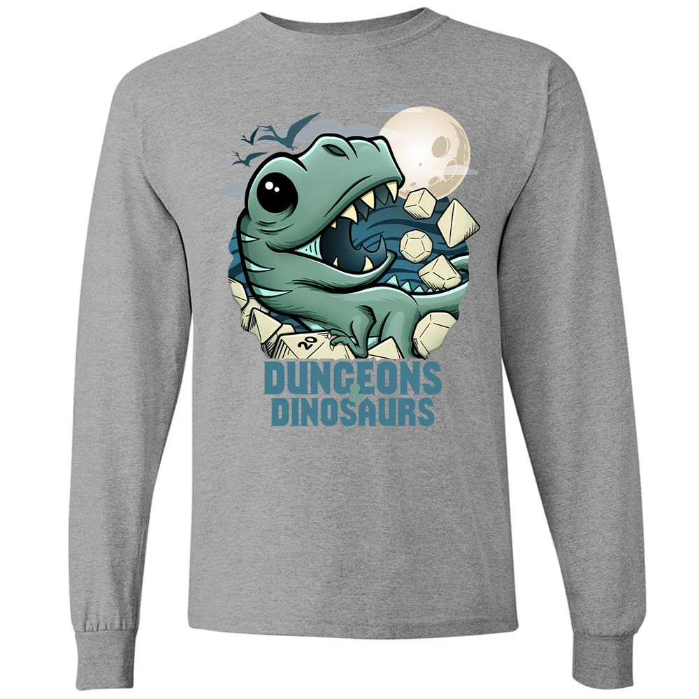 Long Sleeve T-Shirt - 1WASX6RH - Graphite Heather - 6