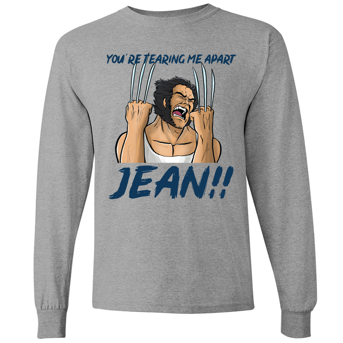 Long Sleeve T-Shirt - MC5AGTDE - Graphite Heather - 6