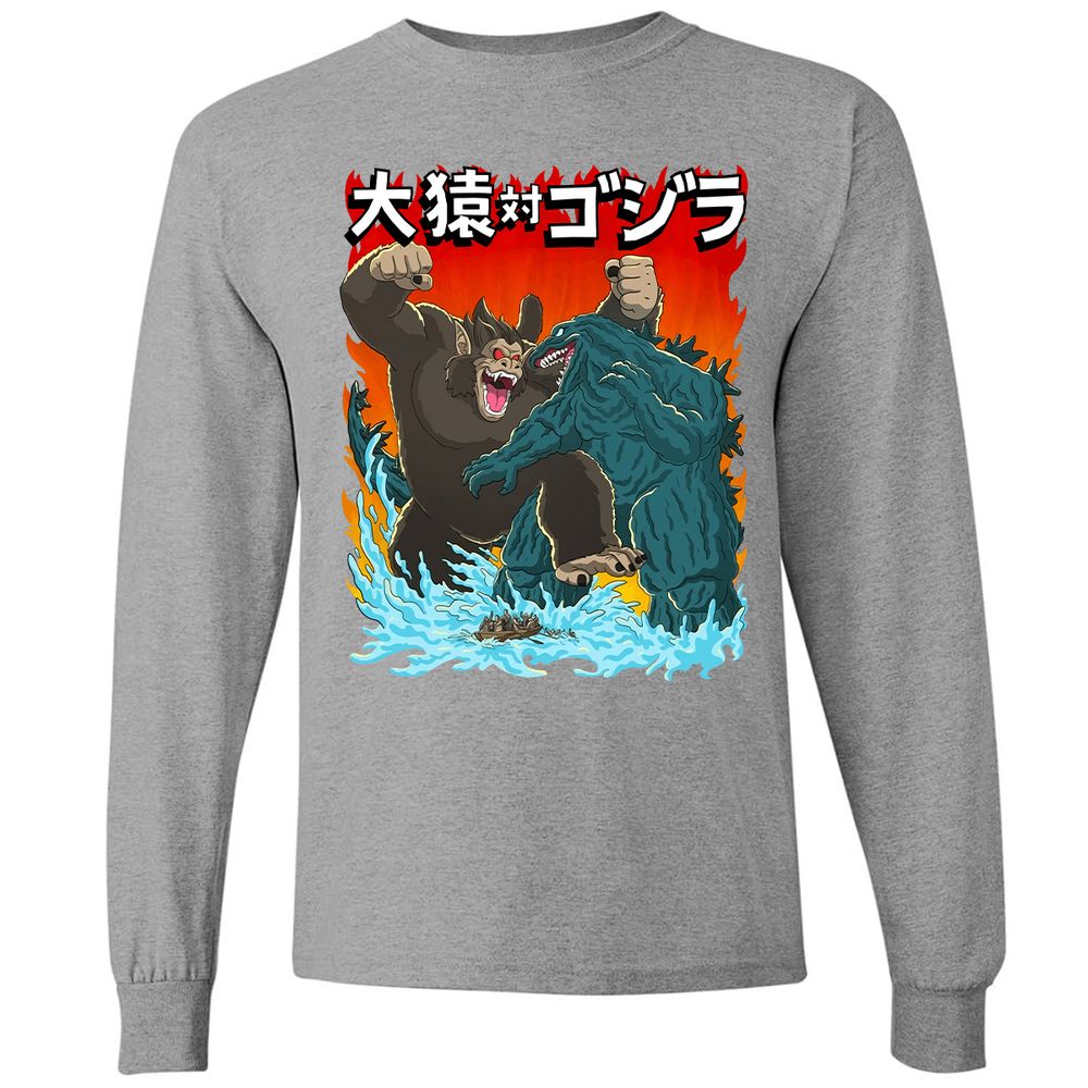Long Sleeve T-Shirt - BT2KZMQA - Graphite Heather - 6