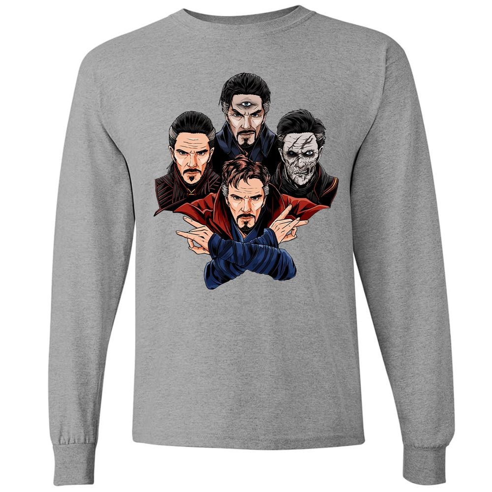 Long Sleeve T-Shirt - AZRA7AEW - Graphite Heather - 6