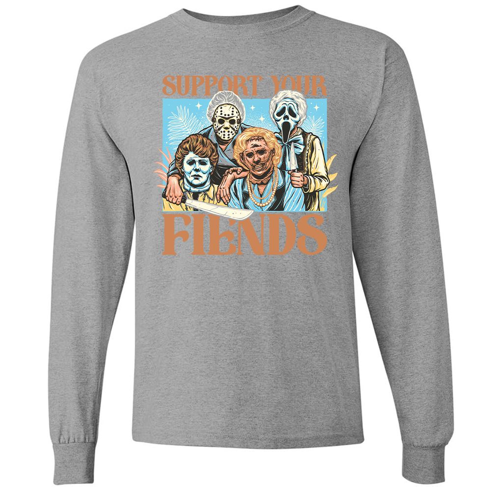 Long Sleeve T-Shirt - G8B8J5ZV - Graphite Heather - 6