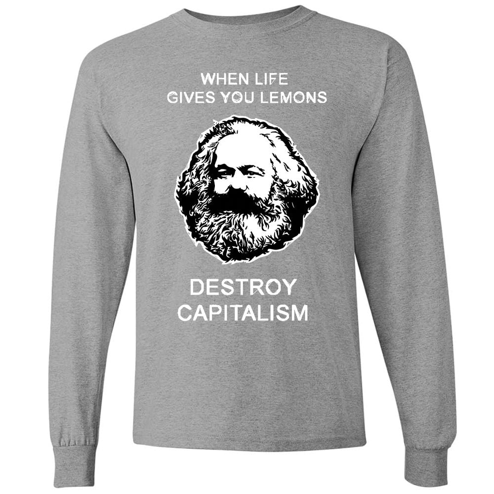 Long Sleeve T-Shirt - 5QRUPZBH - Graphite Heather - 6