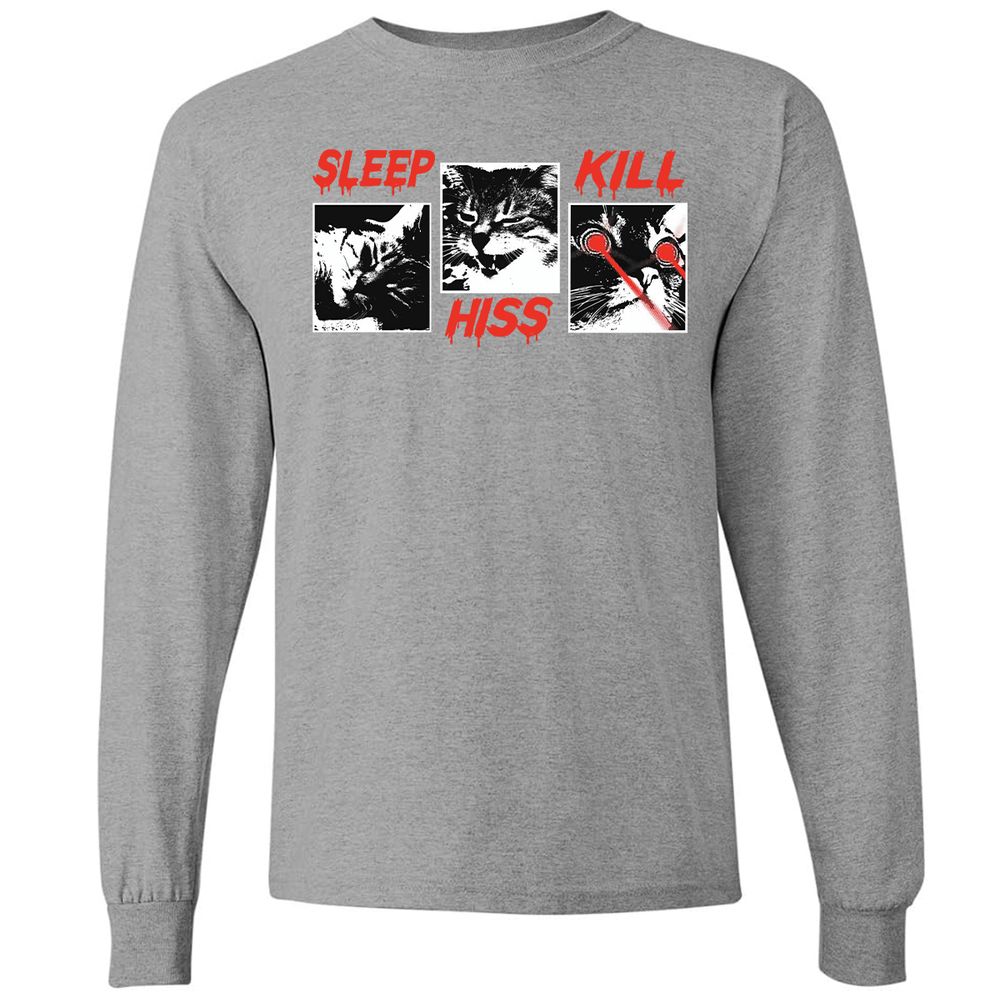 Long Sleeve T-Shirt - L49HS9WJ - Graphite Heather - 6