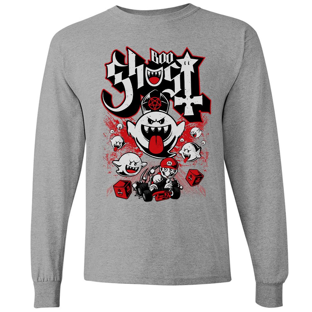 Long Sleeve T-Shirt - 6HD7S4GQ - Graphite Heather - 6