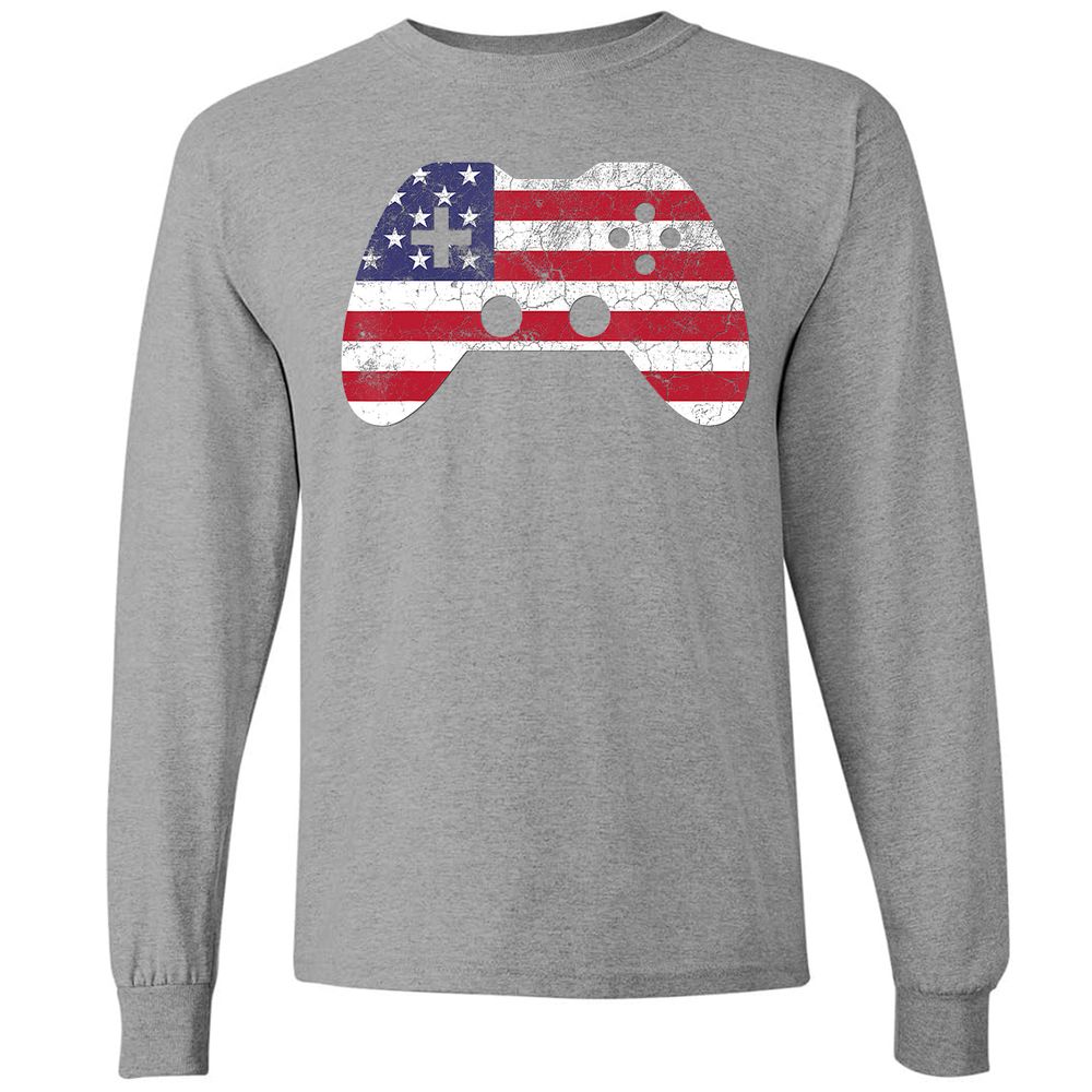 Long Sleeve T-Shirt - E6V3TYSQ - Graphite Heather - 6