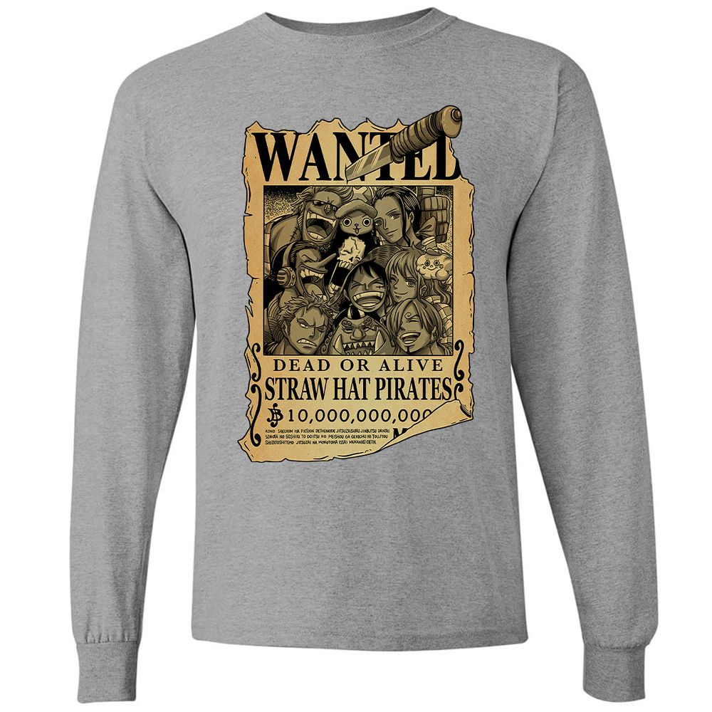 Long Sleeve T-Shirt - WJS3NWWL - Graphite Heather - 6