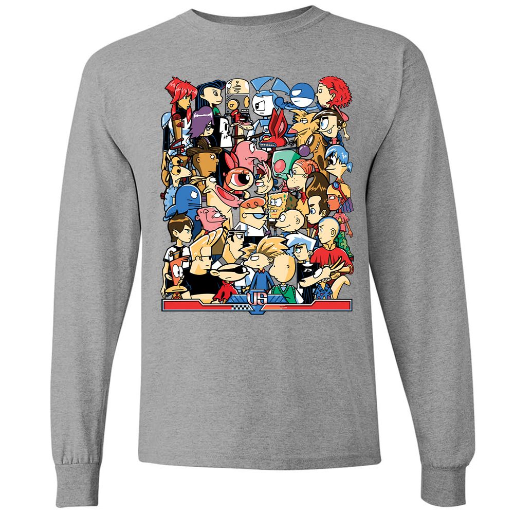 Long Sleeve T-Shirt - 6WDC14VG - Graphite Heather - 6