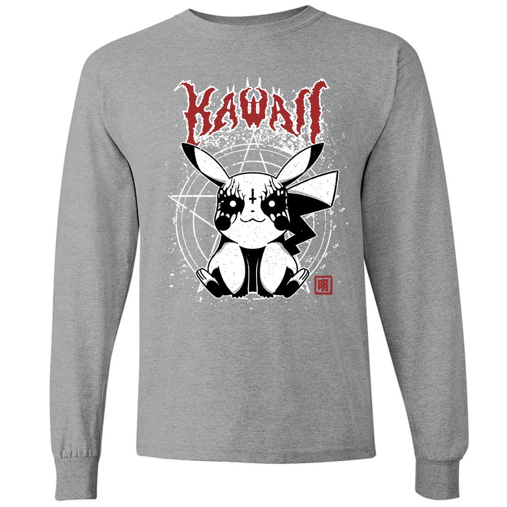 Long Sleeve T-Shirt - PHDSQ813 - Graphite Heather - 6