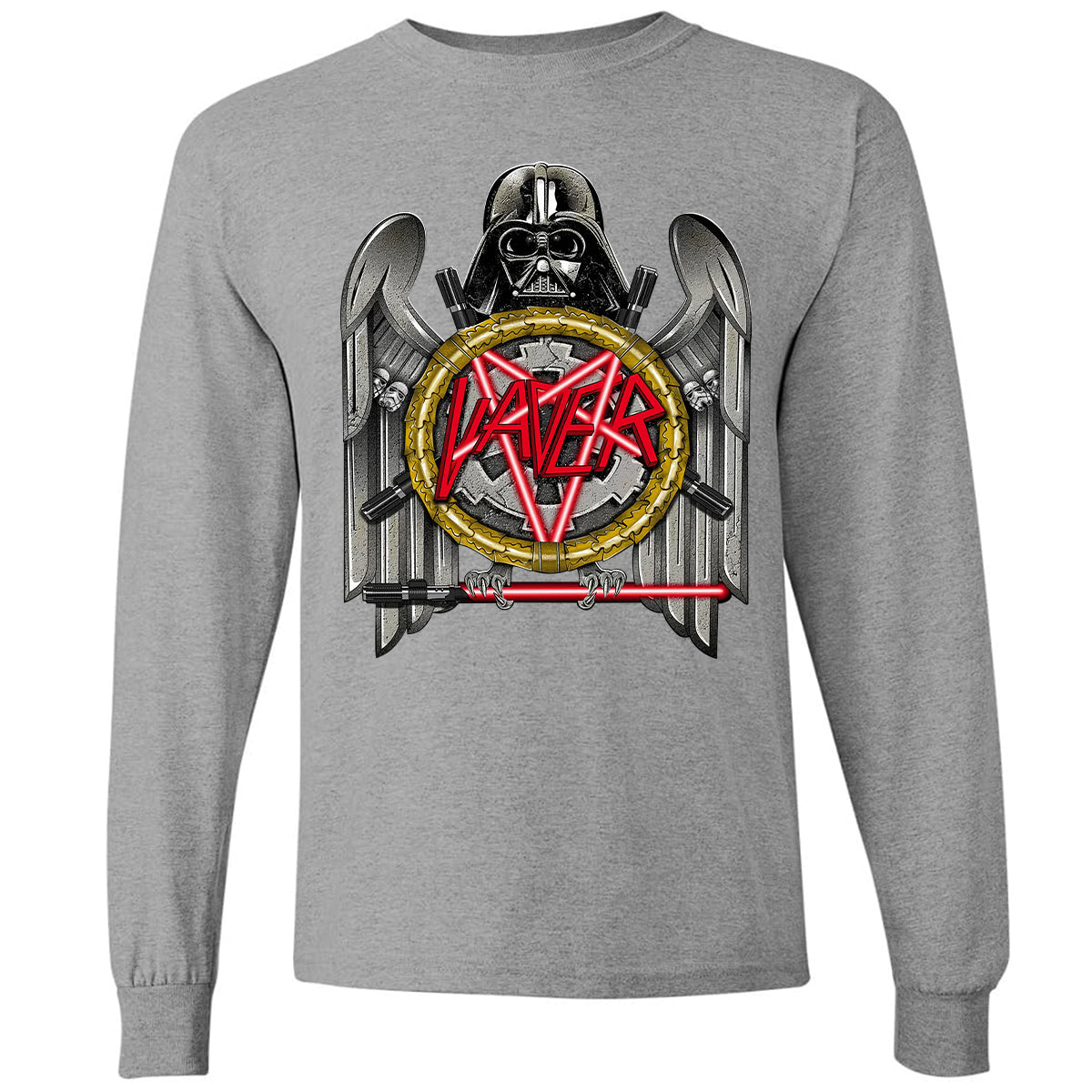 Long Sleeve T-Shirt - 6HJ9TF7A - Graphite Heather - 6