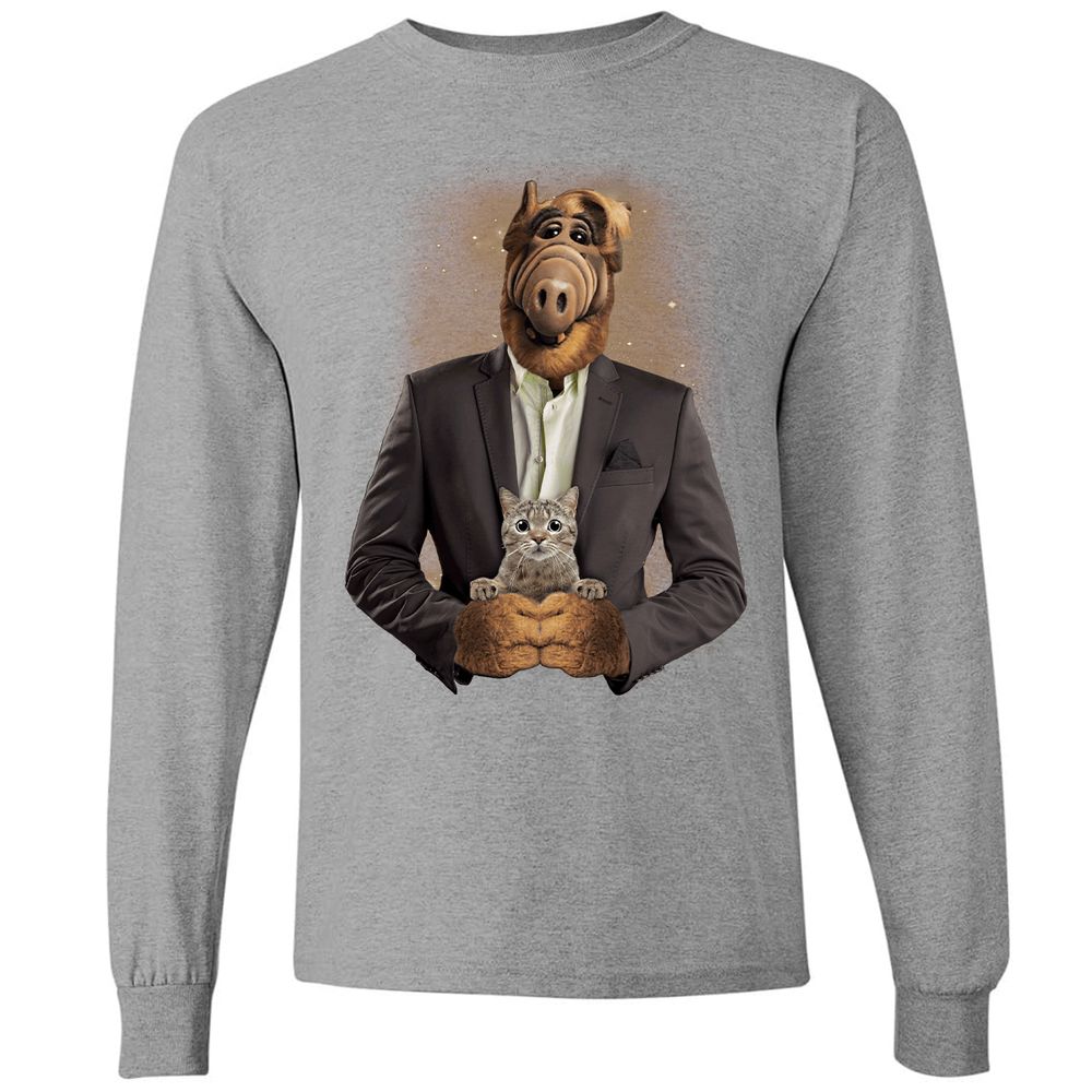 Long Sleeve T-Shirt - XUT5TWE8 - Graphite Heather - 6