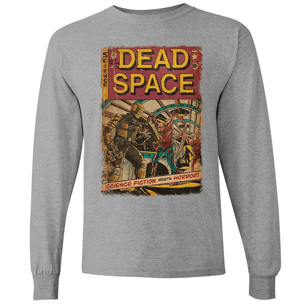 Long Sleeve T-Shirt - ST2JQET7 - Graphite Heather - 6