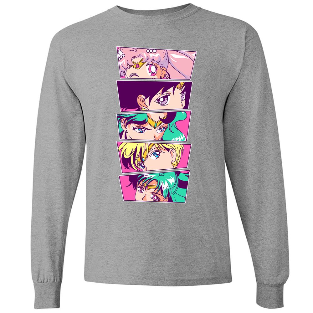 Long Sleeve T-Shirt - PW5NPGYV - Graphite Heather - 6