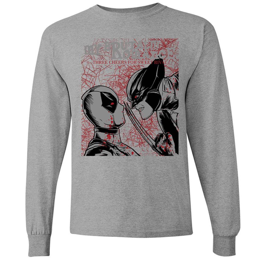 Long Sleeve T-Shirt - QDVQY1VC - Graphite Heather - 6