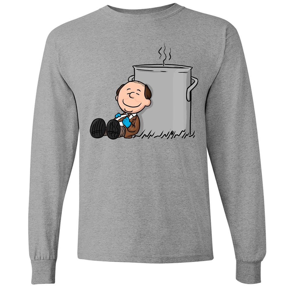 Long Sleeve T-Shirt - LVNFXF6Q - Graphite Heather - 6