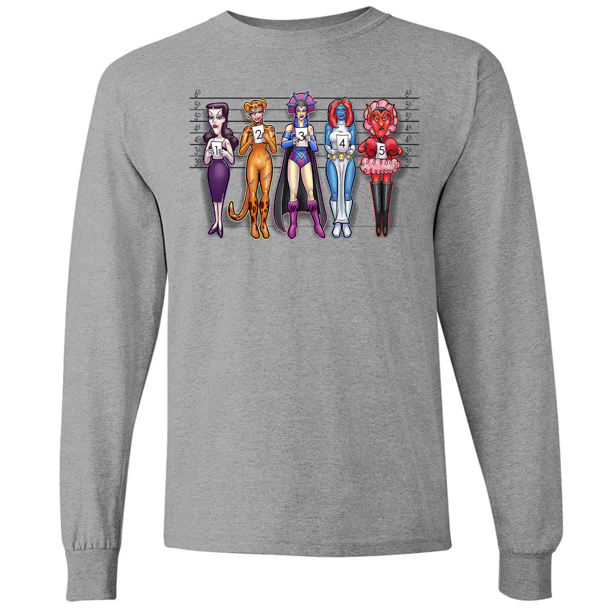 Long Sleeve T-Shirt - 59PL27PZ - Graphite Heather - 6