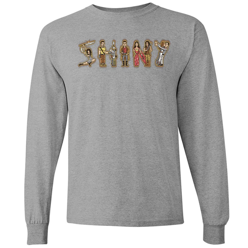 Long Sleeve T-Shirt - YWMXUU5K - Graphite Heather - 6