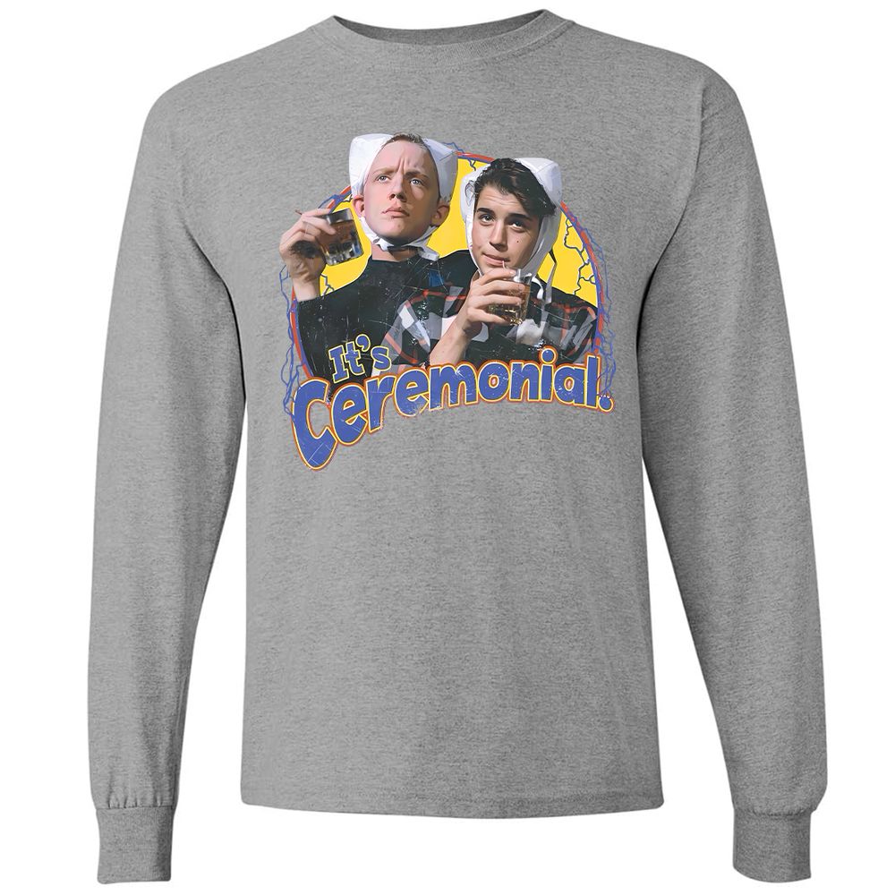 Long Sleeve T-Shirt - BBP7ZDFD - Graphite Heather - 6