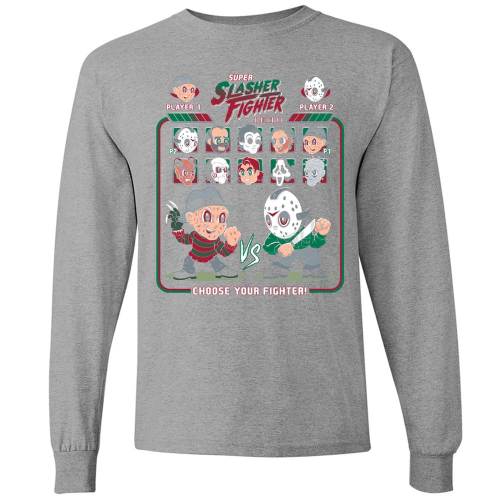 Long Sleeve T-Shirt - K6NHK8GR - Graphite Heather - 6