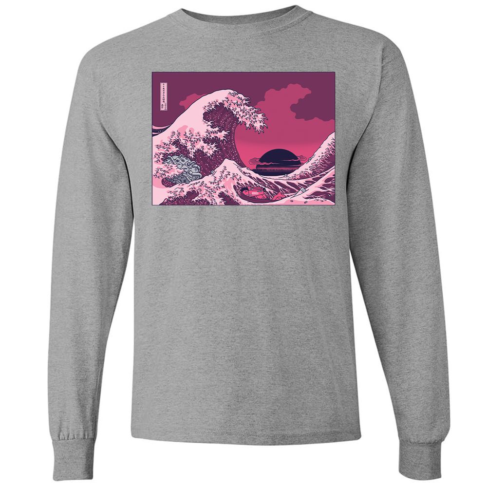 Long Sleeve T-Shirt - 4TNTMYQ7 - Graphite Heather - 6
