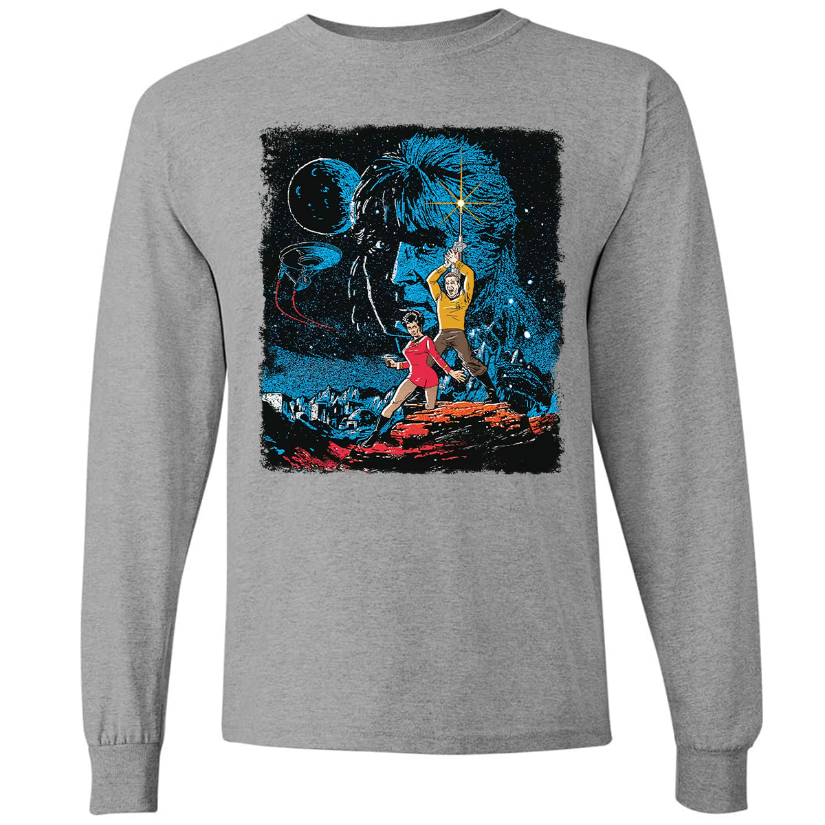 Long Sleeve T-Shirt - FPWWD3X9 - Graphite Heather - 6