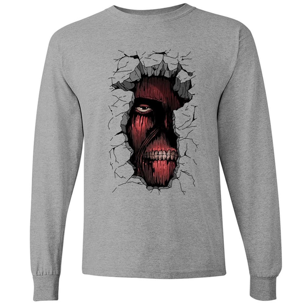 Long Sleeve T-Shirt - 629PBVG1 - Graphite Heather - 6