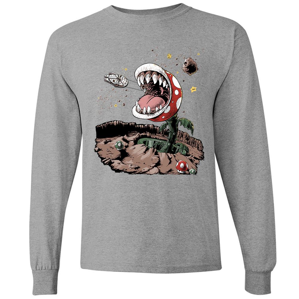 Long Sleeve T-Shirt - H5ALF679 - Graphite Heather - 6