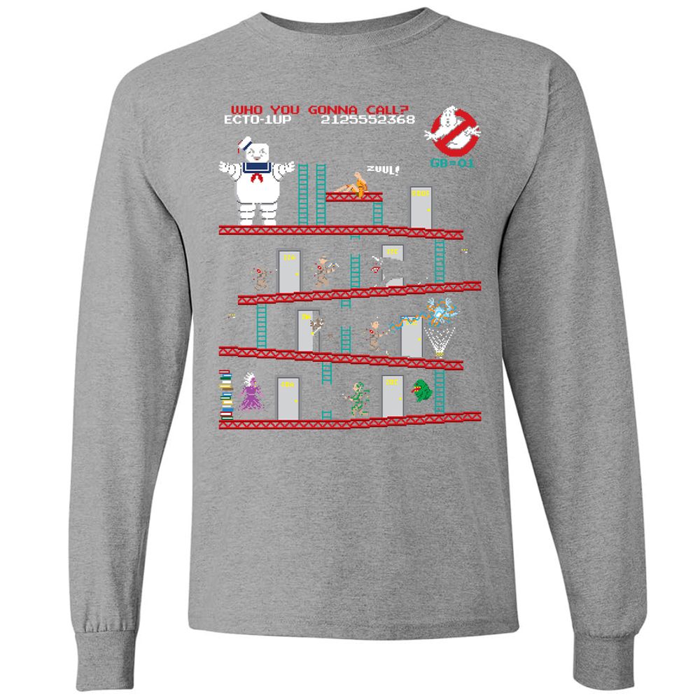 Long Sleeve T-Shirt - 56U48UDJ - Graphite Heather - 6