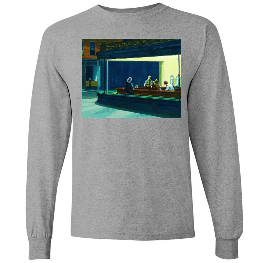 Long Sleeve T-Shirt - 2E4TDWS8 - Graphite Heather - 6
