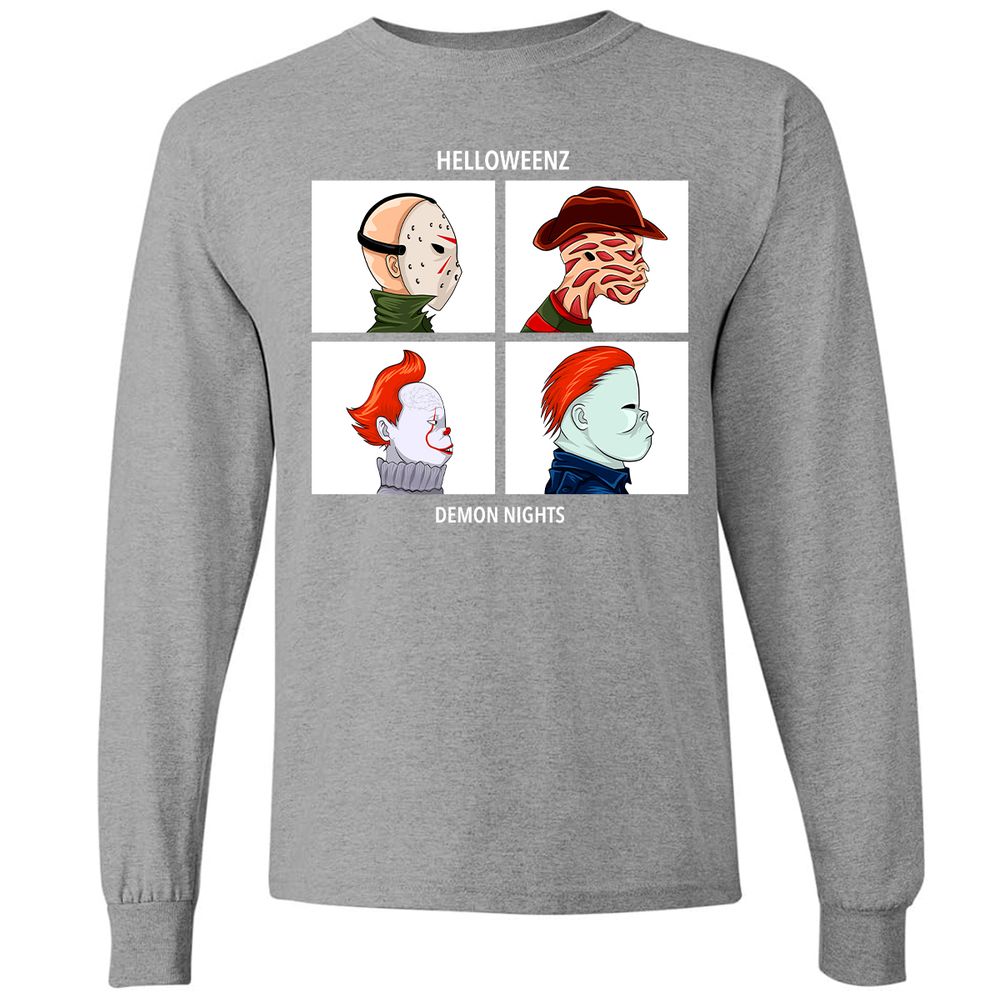 Long Sleeve T-Shirt - 9ACPDCRY - Graphite Heather - 6