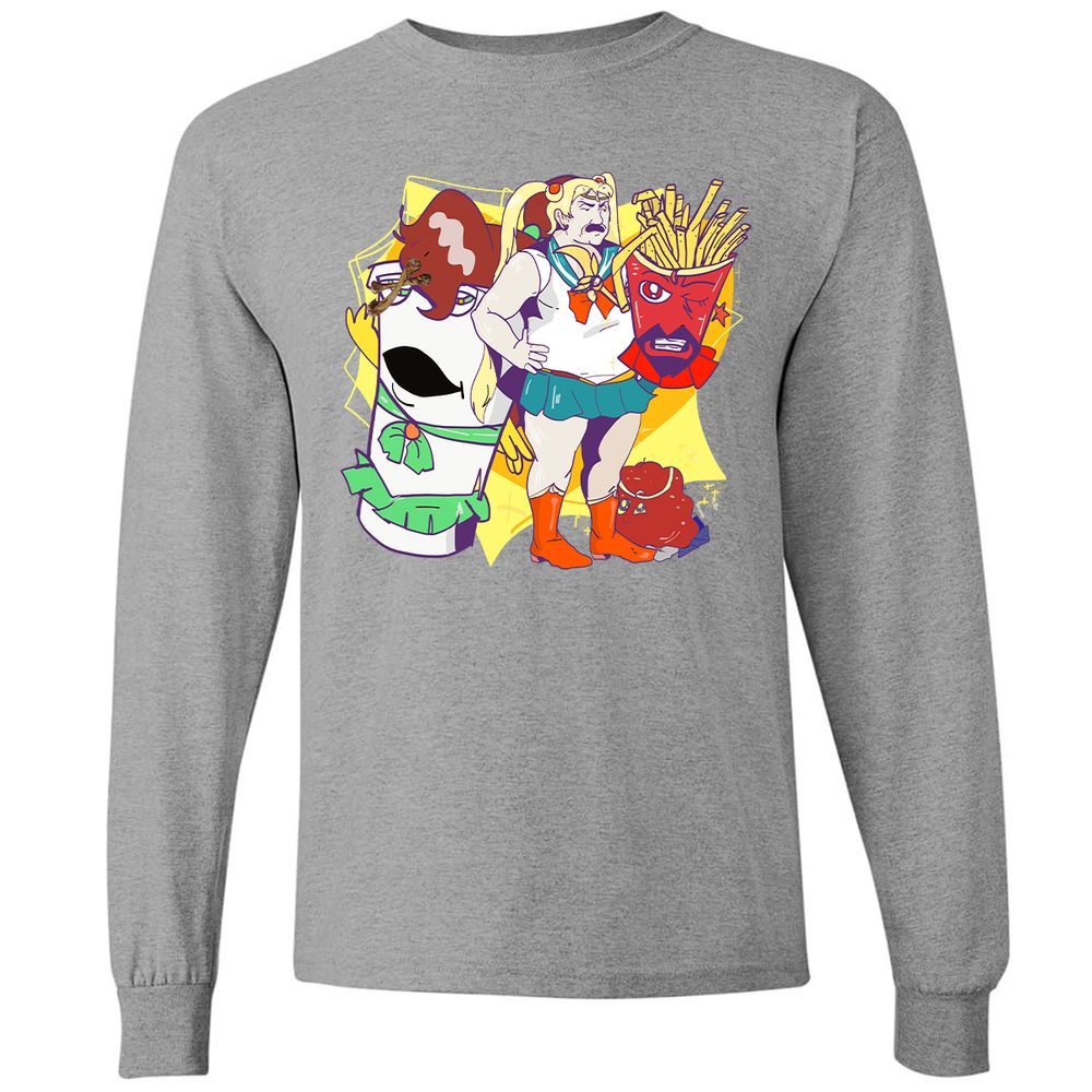 Long Sleeve T-Shirt - R7PDLHEU - Graphite Heather - 6